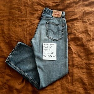 Vintage Levi’s 505’s modern 6